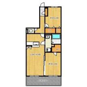 ブランノワール赤坂の間取り画像