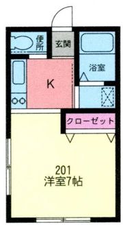 メゾンド・グリューの間取り画像
