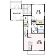 ルーエ馬場の間取り画像