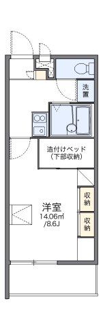 レオパレスプレミール東本浦の間取り画像
