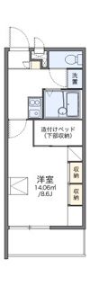 レオパレスプレミール東本浦の間取り画像