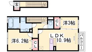 クレールメゾンの間取り画像