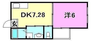 オックスフォードサーカス春日町本館の間取り画像