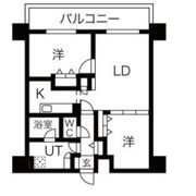 アーバンポイント高崎の間取り画像
