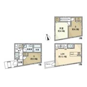豪徳寺戸建の間取り画像