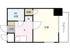 ダイアパレス比治山パークサイドの間取り画像