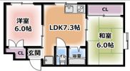 グランドライズ・リブの間取り画像