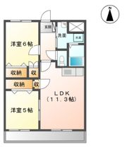 パレス・ビーバレーの間取り画像