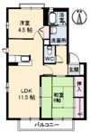 クレール梅林 B棟の間取り画像