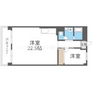 シャトー西梅田マンションの間取り画像