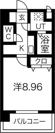 パークアベニューティリェツの間取り画像