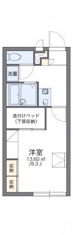 レオパレスシャルムの間取り画像