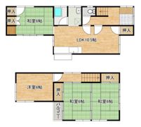 東雲本町3丁目戸建の間取り画像