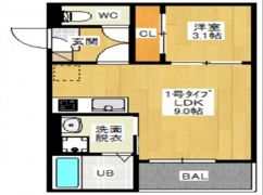 REGALEST JM 富田の間取り画像