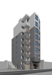 多摩市鶴牧新築マンションの外観画像