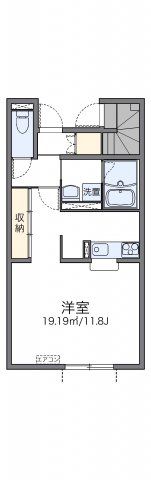 レオネクストロイヤルKリリハの間取り画像