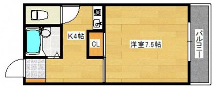 溝下ビルの間取り画像