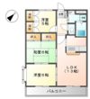 フォレストハイムDの間取り画像