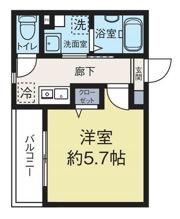 West Crystalの間取り画像
