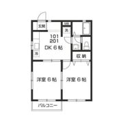 T・Kハウス A棟の間取り画像