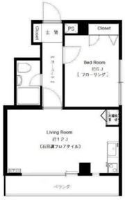 メゾン東麻布の間取り画像