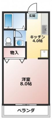 アブニールつしま B棟の間取り画像