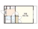 フローラ都紀βの間取り画像