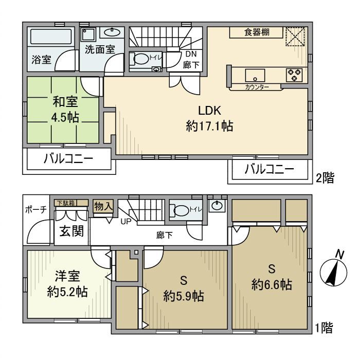 間取図