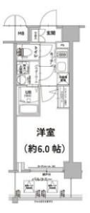 エスリード大阪リブレの間取り画像
