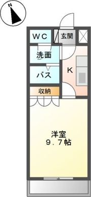プランドール・カネキB棟の間取り画像