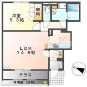 ヴェスパーの間取り画像