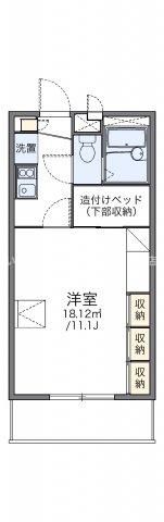 レオパレスASTの間取り画像