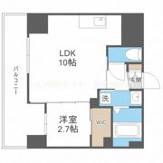 アドバンス江坂ラシュレの間取り画像