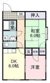 サンパレス中田4の間取り画像