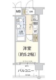 エスリード福島の間取り画像