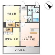 Gently麻生田の間取り画像