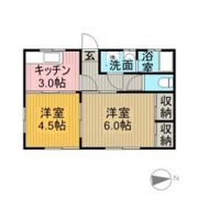ハイツ菅原の間取り画像