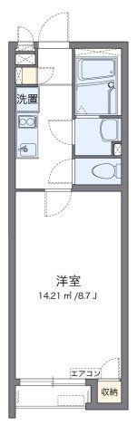 クレイノフリューリングの間取り画像