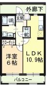 エスポワール2の間取り画像