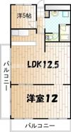 ハイマート屋島の間取り画像