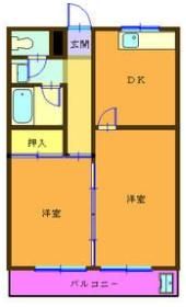 神宮ハイツの間取り画像