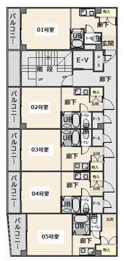 セリオ枚方の間取り画像