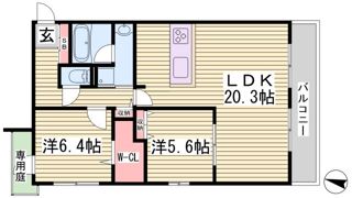 リブレ御影の間取り画像