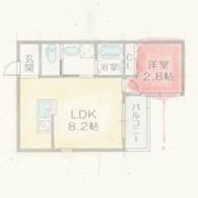 リアコート豊中岡町の間取り画像