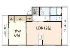 アガトン166の間取り画像