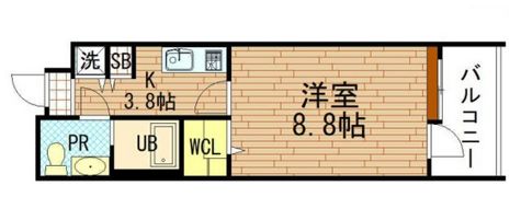 グラビスコート十日市の間取り画像