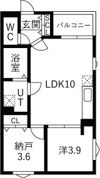 DEVELD西又兵ヱの間取り画像