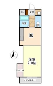 ラ・フォーレⅡの間取り画像