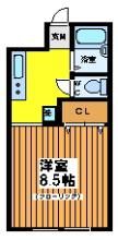 カーサフェリオの間取り画像