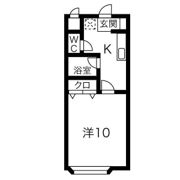 カルム参番館の間取り画像